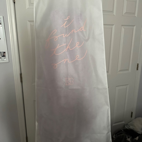 Floral lavender prom dress - Picture 3 of 3